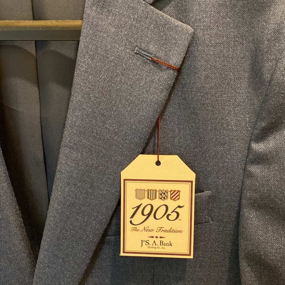 Joseph A Bank Sport coat 40L 52% Silk 48% wool. Very nice, never worn. - Picture 2 of 7
